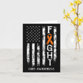 Crps Warrior US Flag Rsd Crps Bewusstsein Karte (Gelbe Blume)