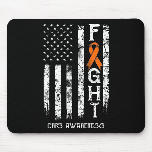 Crps Warrior US Flag Rsd Crps Bewusstsein Mousepad (Vorne)