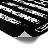 Crps Warrior US Flag Rsd Crps Bewusstsein Poster (Ecke)