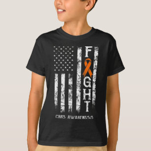 Crps Warrior US Flag Rsd Crps Bewusstsein T-Shirt