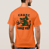 CRRFC Orangen-Peitschen - besonders angefertigt T-Shirt (Rückseite)