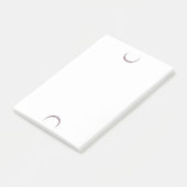 Crsecent Moon Post-It-Notes Post-it Klebezettel (angewinkelt)