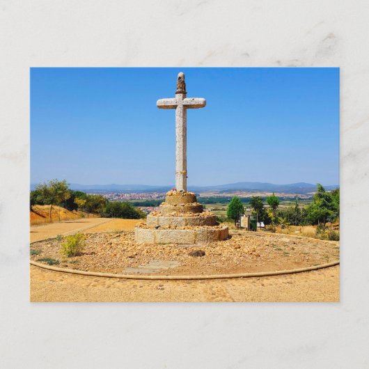 Cruceiro de Santo Toribio Feiertagspostkarte (Vorderseite)