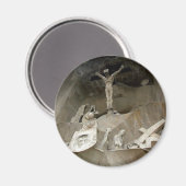 Crucifiction Magnet (Vorderseite/Rückseite)