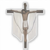 Crucifix Aufkleber (Vorderseite)