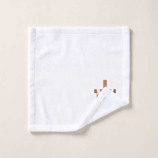 Crucifix Badhandtuch Set (Waschlappen)