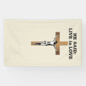 Crucifix Banner (Horizontal)