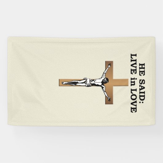 Crucifix Banner (Horizontal)