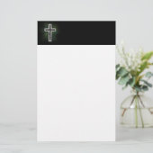 Crucifix Briefpapier (Stehend Vorderseite)