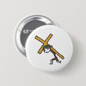 Crucifix Button (Vorne & Hinten)
