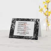 Crucifix der sozialen Gerechtigkeit Karte (Gelbe Blume)