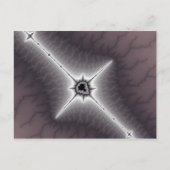 Crucifix - Fraktal Postkarte (Vorderseite)