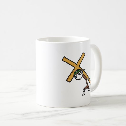 Crucifix Kaffeetasse (VorderseiteRechts)