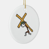 Crucifix Keramik Ornament (Rechts)