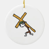 Crucifix Keramik Ornament (Hinten)