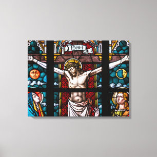 Crucifix Leinwanddruck