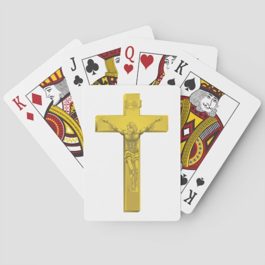 Crucifix Playing Cards Spielkarten (Rückseite)