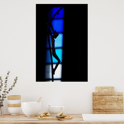 Crucifix Print Poster (Küche)
