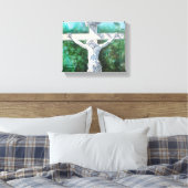 Crucifix Resurrection Gemälde Leinwanddruck (Insitu (Schlafzimmer))