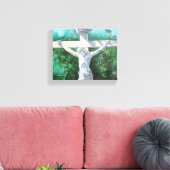 Crucifix Resurrection Gemälde Leinwanddruck (Insitu (Wohnzimmer))