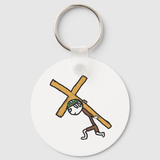 Crucifix Schlüsselanhänger (Vorderseite)