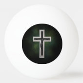 Crucifix Tischtennisball (Vorderseite)