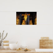 Crucifix über dem Hochaltar im Santa Poster (Küche)