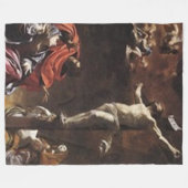 CRUCIFIXATION der JSUS Fleece-Decke Fleecedecke (Vorderseite (Horizontal))