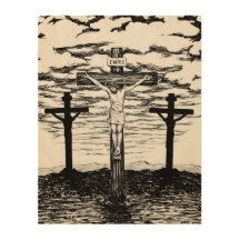 Crucifixation Illustration von Amanda Diehl