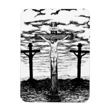 Crucifixation Illustration von Amanda Diehl