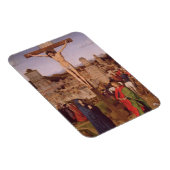 Crucifixe (Öl auf Tafel) Magnet (Rechte Seite)