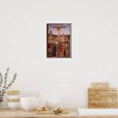 Crucifixe (Öl auf Tafel) Poster (Küche)
