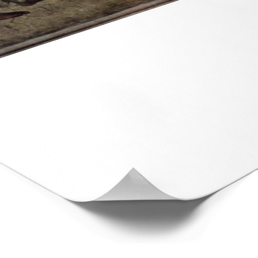 Crucifixe von Fra Angelico Poster (Ecke)