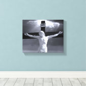 Crucifixe Wrapped Canvas Leinwanddruck (Insitu (Holzboden))