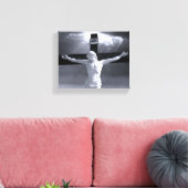 Crucifixe Wrapped Canvas Leinwanddruck (Insitu (Wohnzimmer))