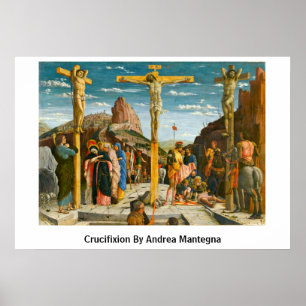 Crucifixierung durch Andrea Mantegna Poster