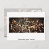 Crucifixierung durch Jacopo Tintoretto Postkarte (Vorne/Hinten)