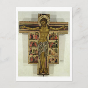 Crucifixierung mit Geschichten der Leidenschaft, S Postkarte