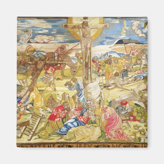 Crucifixion, 1609 (Stickerei) Magnet (Vorne)