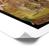 Crucifixion, 1609 (Stickerei) Poster (Ecke)