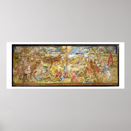 Crucifixion, 1609 (Stickerei) Poster (Vorne)