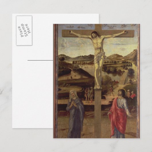 Crucifixion, c.1455 postkarte (Vorne/Hinten)