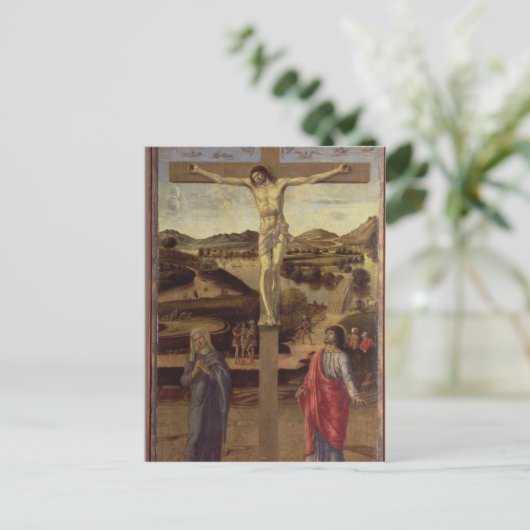 Crucifixion, c.1455 postkarte (Stehend Vorderseite)