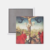 Crucifixion, c.1510 (Öl auf Tafel) Magnet (Vorderseite/Rückseite)