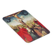 Crucifixion, c.1510 (Öl auf Tafel) Magnet (Rechte Seite)