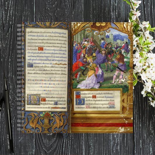 Crucifixion Calvary Way of the Cross Lent Oaster Notizblock