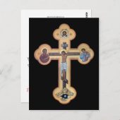 Crucifixion des Herrn Postkarte (Vorne/Hinten)