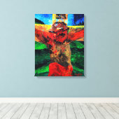 Crucifixion - Ende 2009 Leinwanddruck (Insitu (Holzboden))