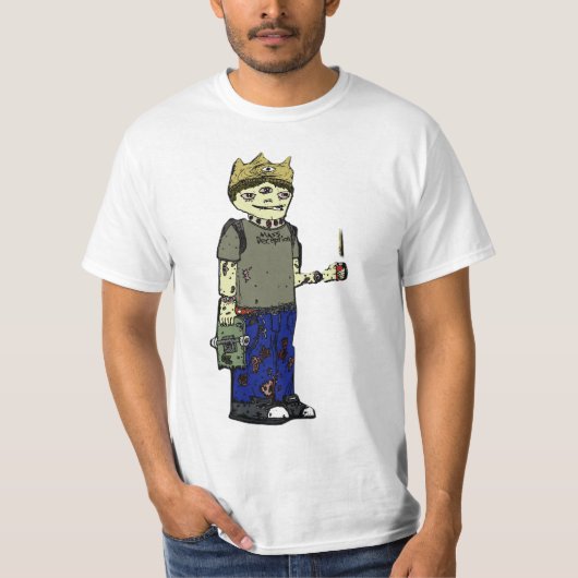 Crucify freie Denker keine Text-Farbe T-Shirt (Vorderseite)