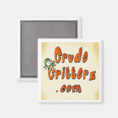 Crude Critterz Magnet (Vorderseite/Rückseite)